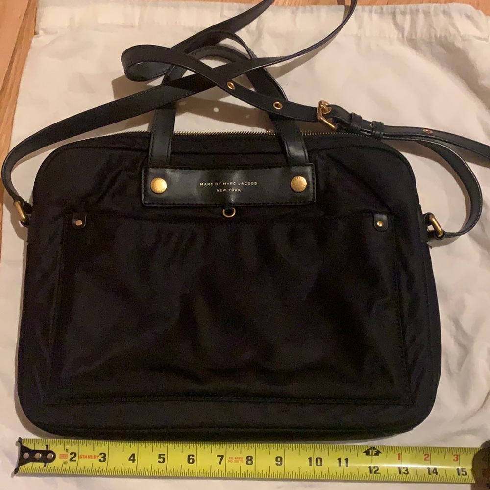 Marc by Marc jacobs lap top case black nylon